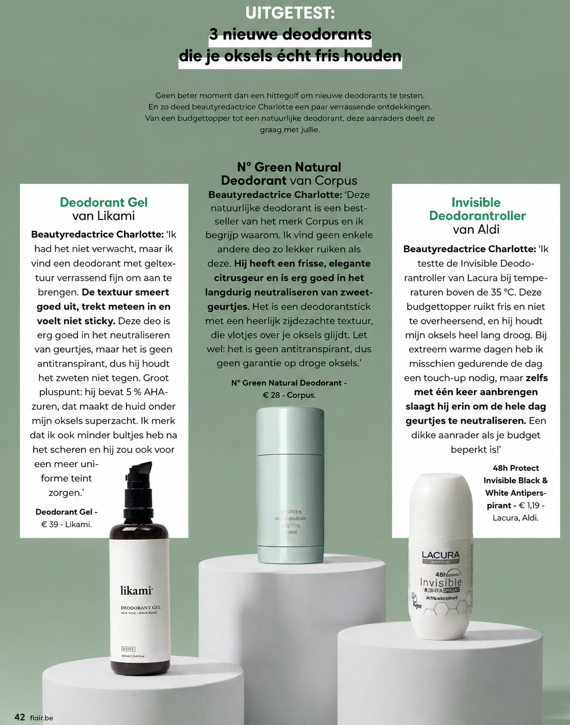 Likami Deodorant Gel
