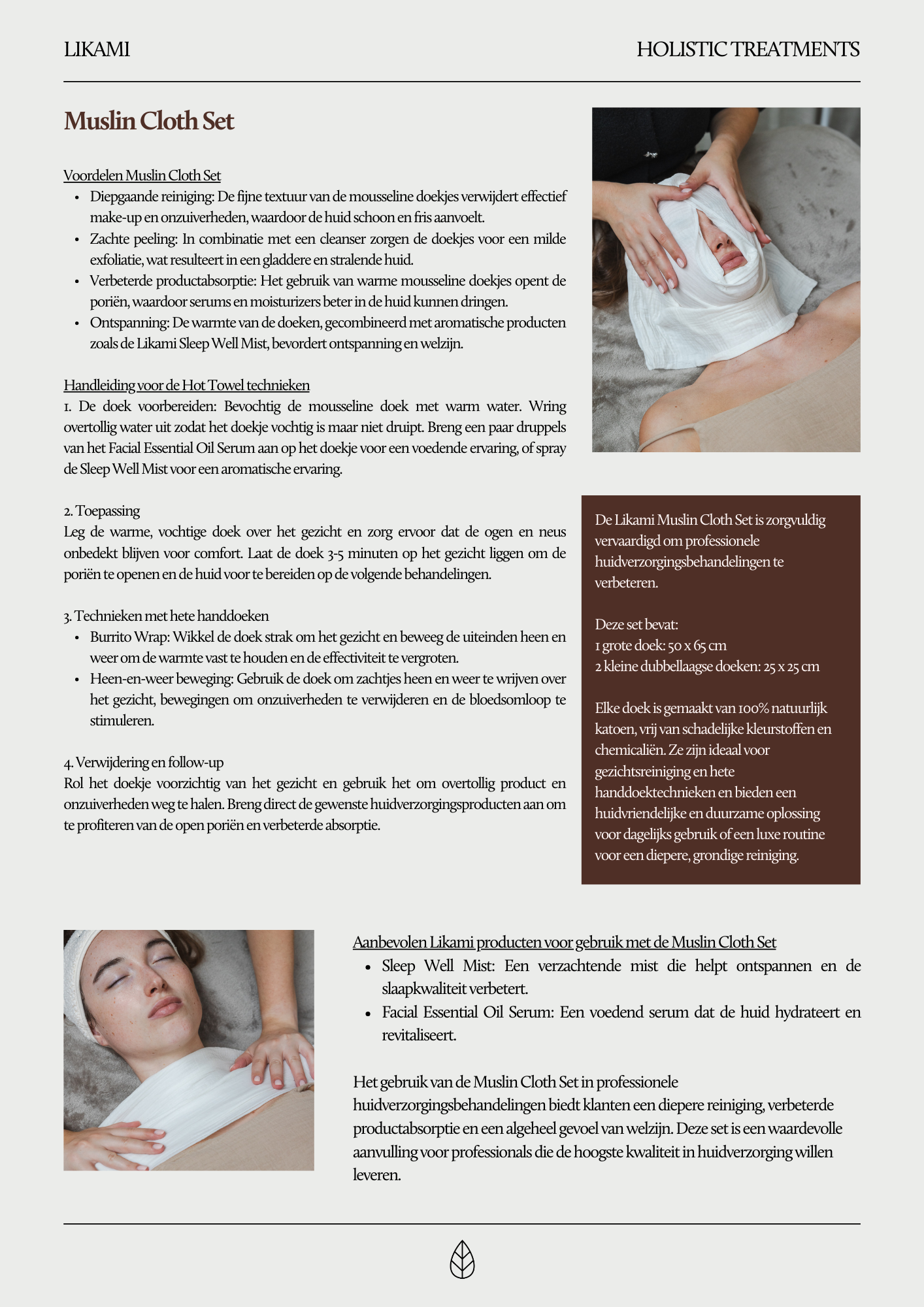 Protocol Muslin Cloth Set NL